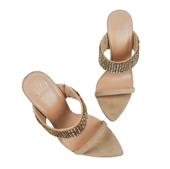 JLO Jennifer Lopez noin slide Heel sandals - Picture 2 of 14